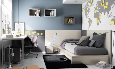 Dormitorio juvenil de la colección Niko de Kibuc