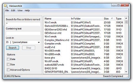 FileSearchEX - Pesquisa fácil no Windows