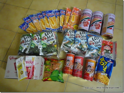 泰國零食戰利品