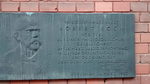 Robert Koch Gedenkplakette
