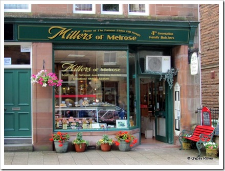 Home of the Haggis in Melrose.