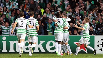 Celtic 2-0 Helsingborgs: â€¦and the Glasgow Celtic will be there!