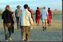 October 23, 2012 Masai walk