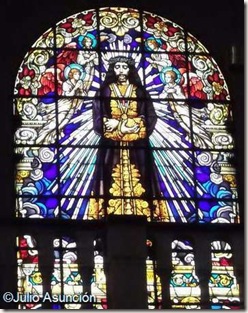 Vidriera de la Basílica de Jesús de Medinaceli - Madrid