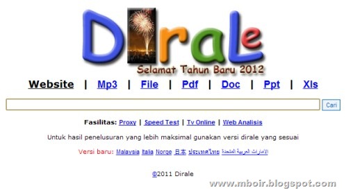 Dirale Search Engine mboir