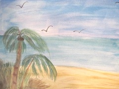 watercolor palms 2012.1