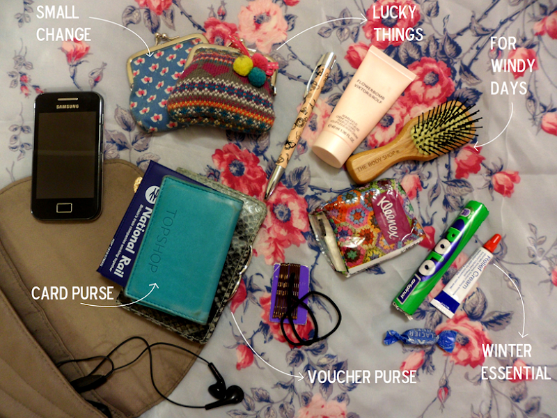 What's in my bag