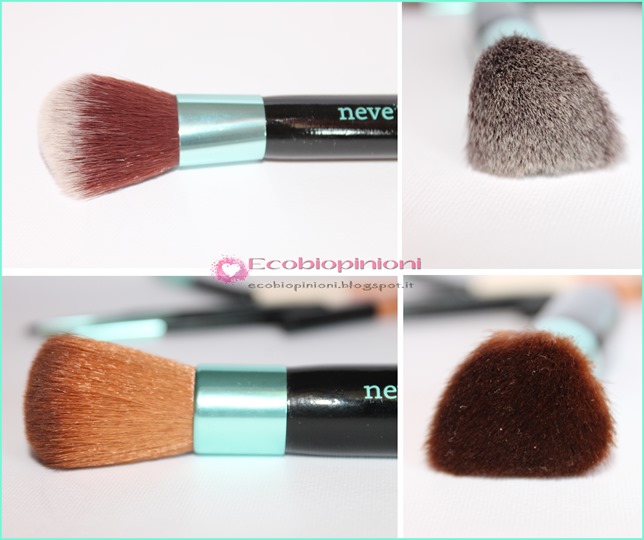 Neve Cosmetics: set pennelli Aqua - Ecobiopinioni