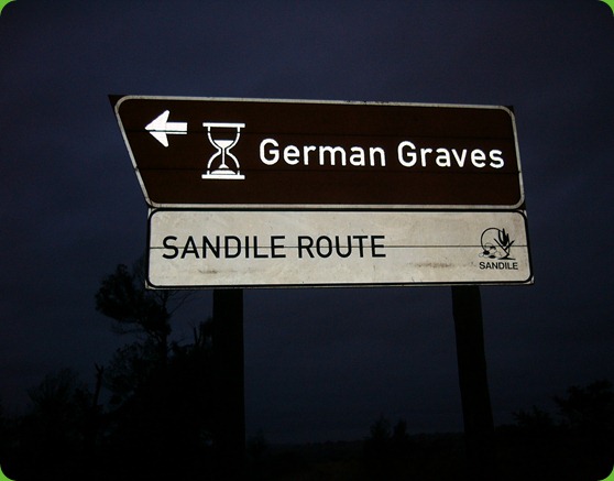German Graves Signboard, Frankfort Eastern Cape