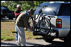 03 - Loading Dan and Tricia's Bikes