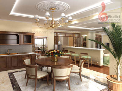 Trần thạch cao phòng ăn Trần thạch cao phòng ăn