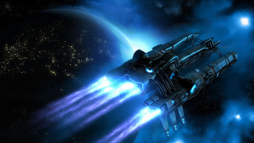 Spaceship HD Live Wallpaper