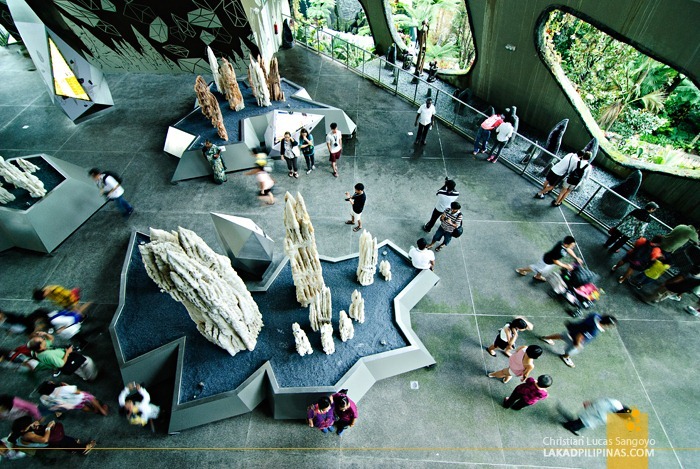 Cloud Forest's Crystal Mountain at Gardens by the Bay