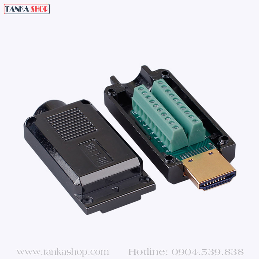 Đầu bấm cáp hdmi đực Đầu bấm cáp hdmi đực