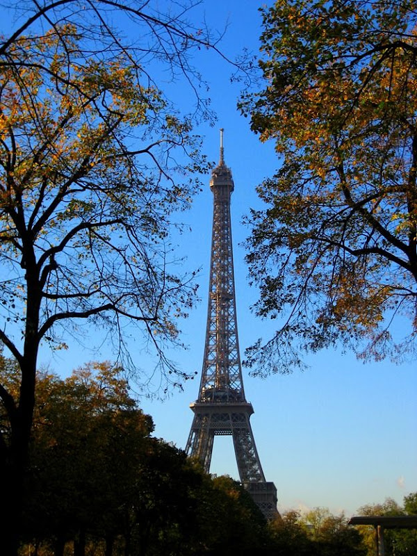 Eiffel Tower Paris Autumn 2