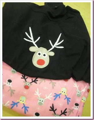 Primark reindeer pyjamas
