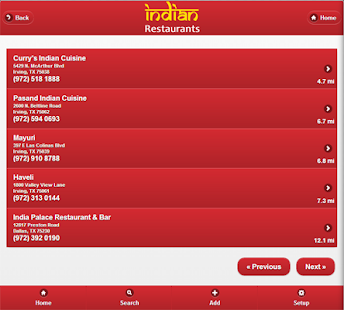 Indian Restaurant Finder - USA Screenshots 5