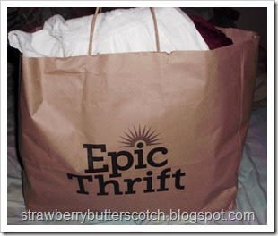Epic Thrift shopping bag