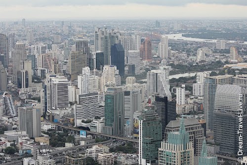 Вид на дневной Бангкок