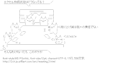 2ch アスキーアート リサイクル保管庫 401 800文字