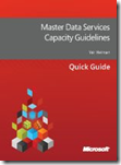Master Data Services Capacity Guidelines