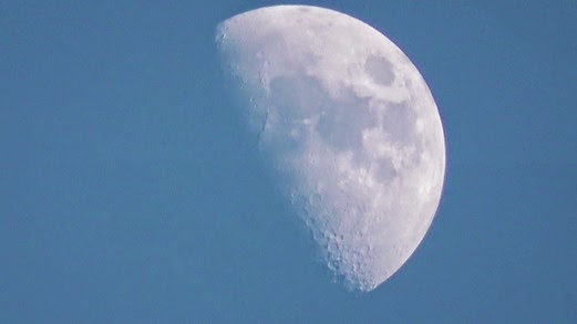 The Moon by Day