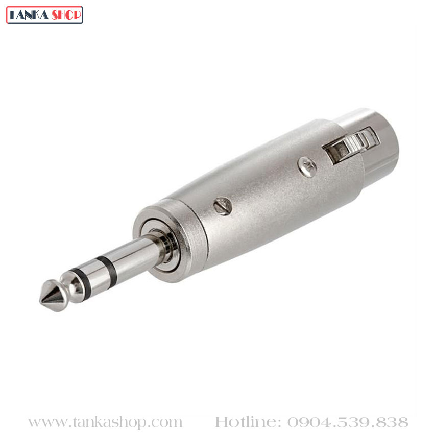 Jack chuyển 6.5 sang XLR cái Stereo