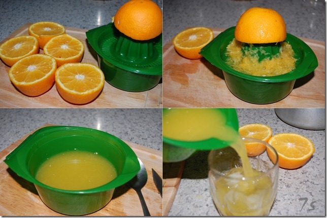 Orange juice process
