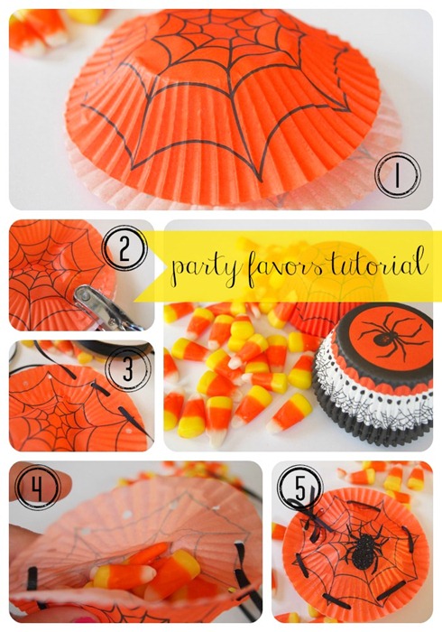 spider party favors tutorial