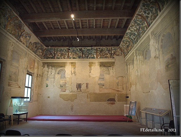 La Sala delle Vigne di Belriguardo, Voghiera,Ferrara,Italia - The Hall of the vineyards of Belriguardo Voghiera, Ferrara, Italy,photo1