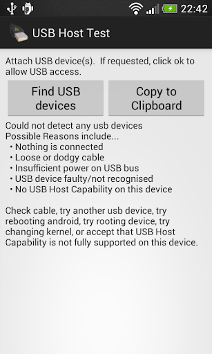 USB Host Test