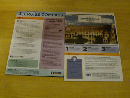 Croaziera Royal Carribean prin Mediterana: Cruise Compass