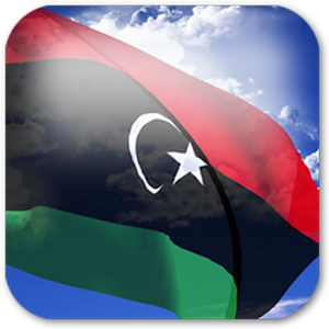 3D Libya Flag