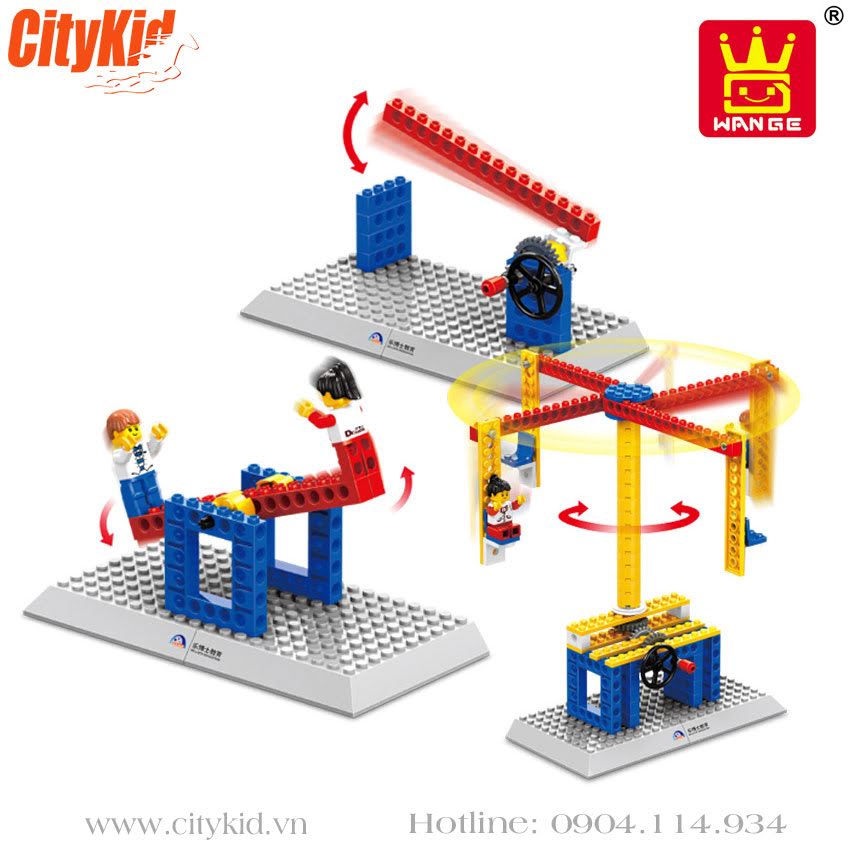 Đồ chơi lắp ráp Đồ chơi mô hình vòng đu quay Wange 1301