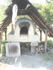 Plimoth Plant outdoor oven