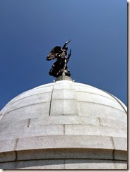 Atop the Dome of Pennsylvania Memorial