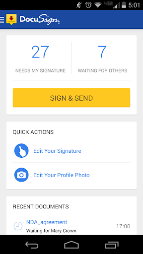 DocuSign - Sign Send Docs