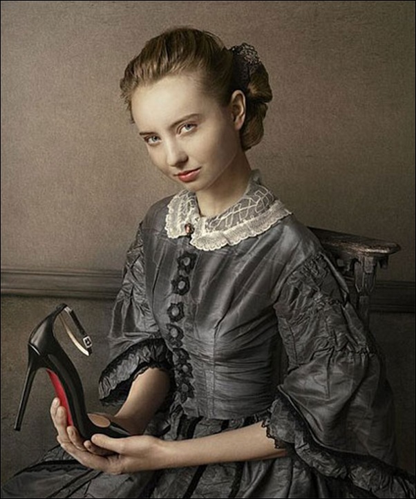 Peter Lippman, Campagne"chaussures Louboutin"