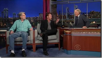 King, Mellencamp, Letterman