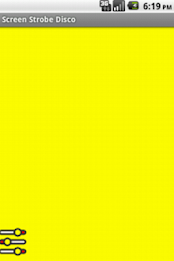 screen strobe - disco lights poster 2