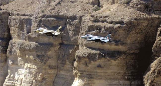 Indian Air Force [IAF] SEPECAT Jaguar Fighter Aircraft in Oman
