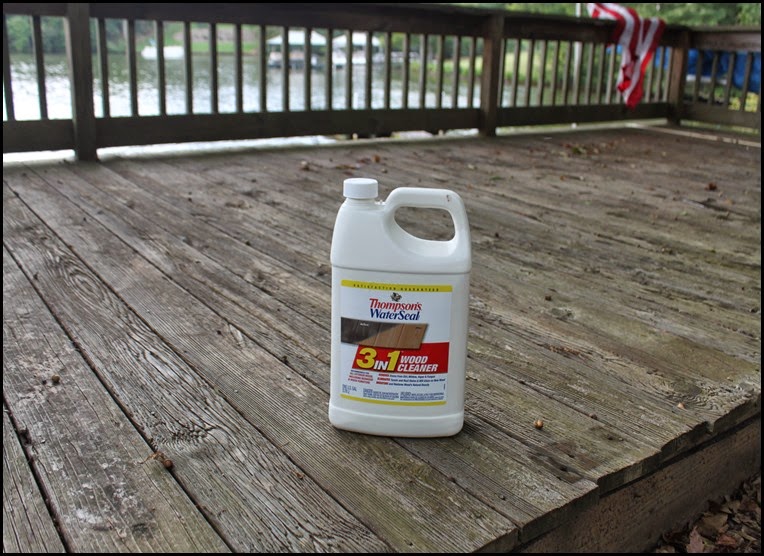 Thompson's deck cleaner