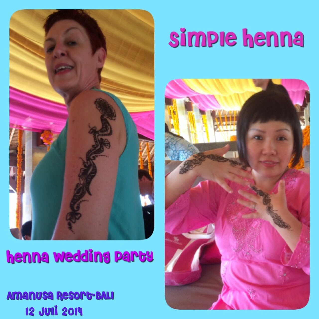 Henna Tattoo Bali SAFE HENNA TATTOOS IN BALI
