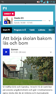 P1 bokmärkesapp