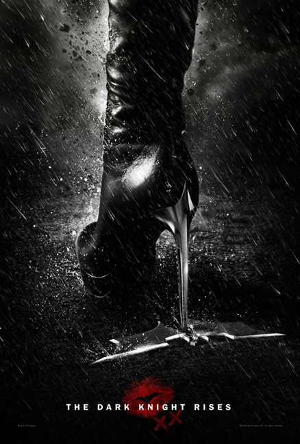 The Dark Knight Rises secret poster