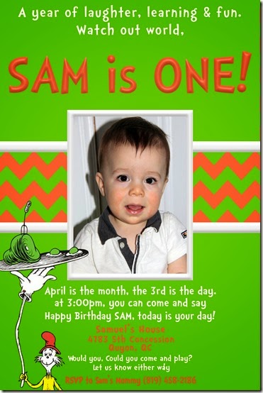 SAM I AM invite 5A Sam 6