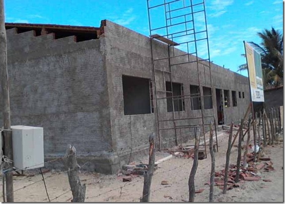 NOVA UNIDADE DE SAÚDE PADRÃO ESTÁ SENDO CONSTRUÍDA EM BAIRRO POPULOSO DA ZONA URBANA