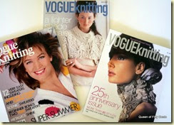 Vogue knitting magazines