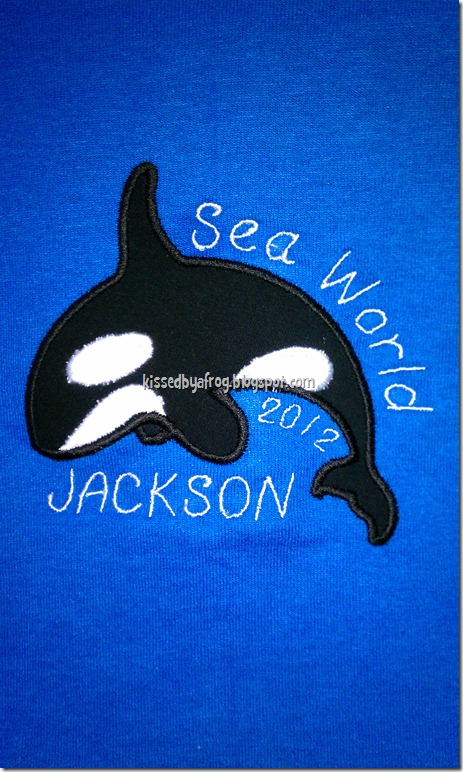 Sea World Memory Keeper Tee Shirt 2