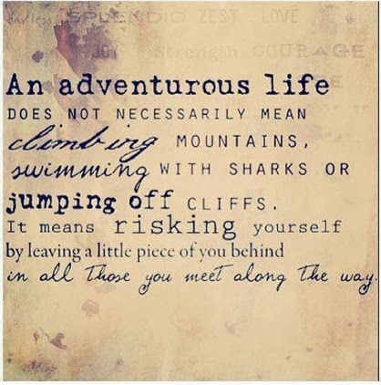adventurous life